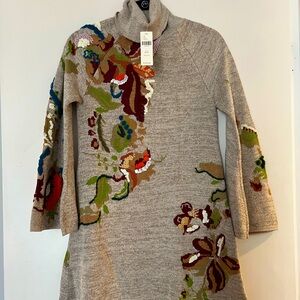 Beautiful Anthropologie sweater dress NWT